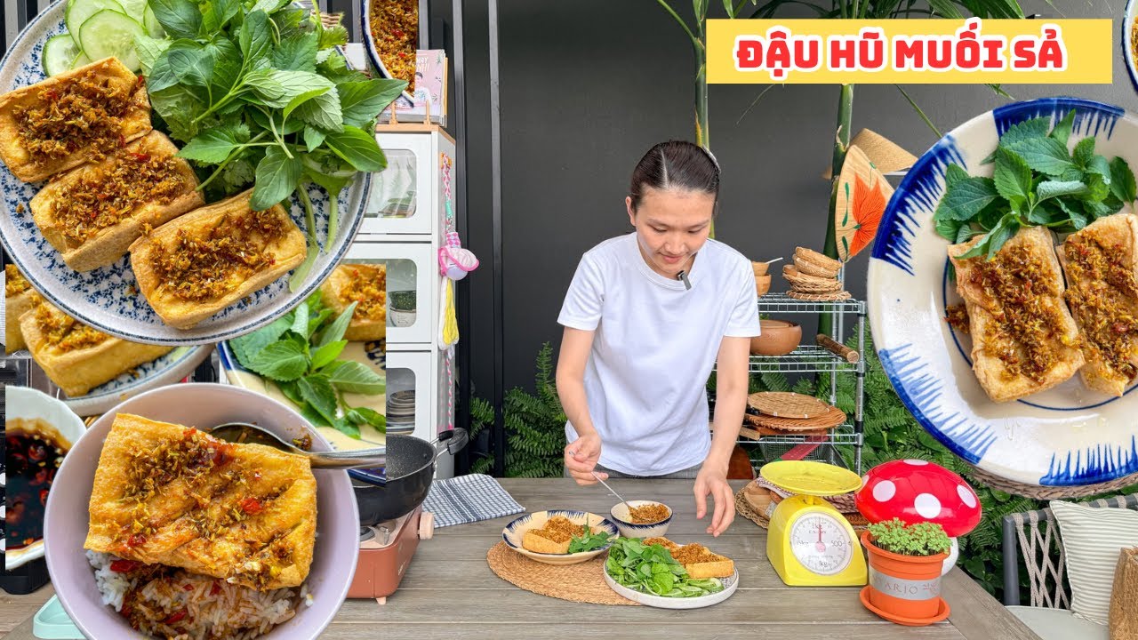 Đậu Hũ Muối Sả Thấm Gia Vị Đậm Đà